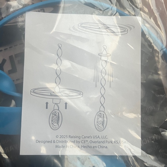 NWT New Raising Cane’s Twisty Flyer Kids Meal Toy - Picture 3 of 4